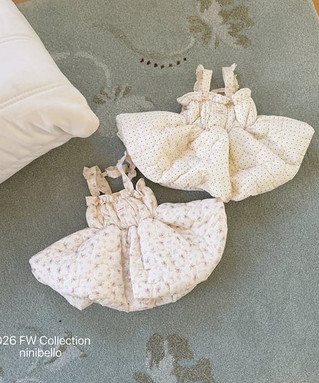 【ninibello】Picnic Quilted Dress