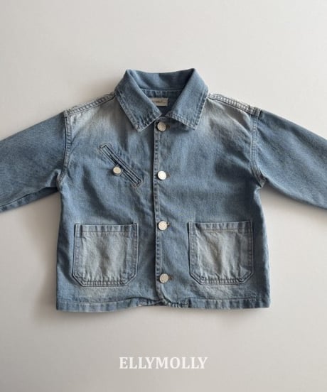 【ellymolly】Denim-Breeze-Jacket