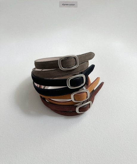 【digreen】Suede Belt