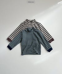 【digreen】Mix Turtle-neck Tee