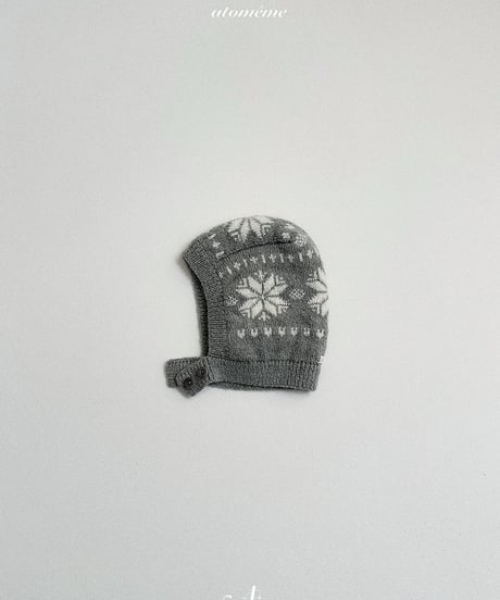 【atomeme】Marron Snowflake Hat
