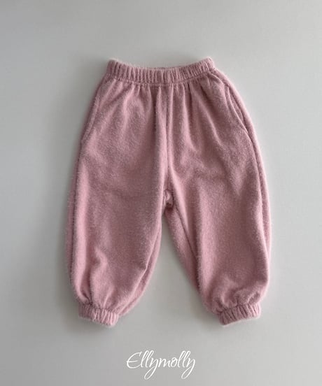 【ellymolly】Snowflake Angora Jogger Pants