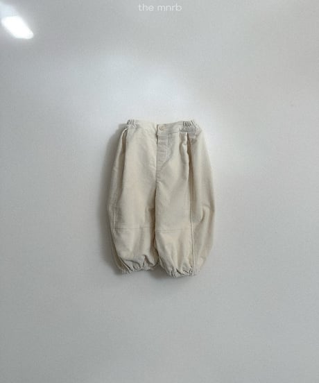 【minirobe】Winter peach jogger pants