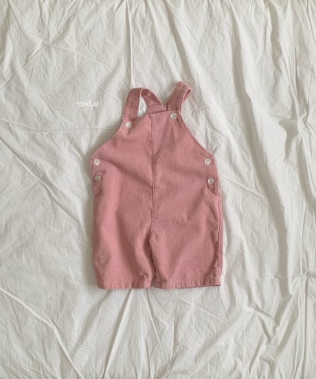 【fondue】corduroy overall
