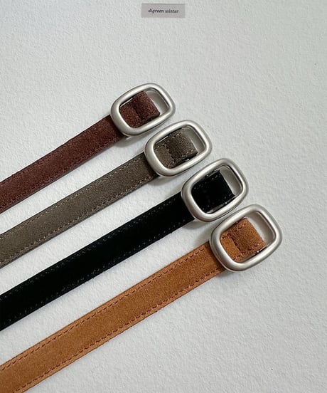 【digreen】Suede Belt