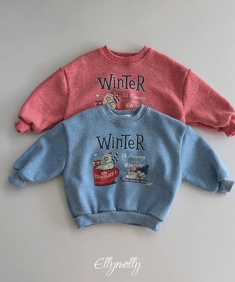 【ellymolly】Winter Snow Sweatshirt