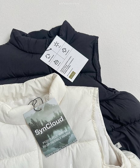 【atomeme】Pongle Padding Vest