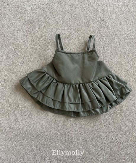 【ellymolly】Frill Top Bustier