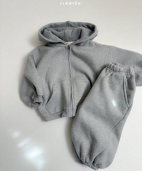 【minirobe】Barrel jogger pants