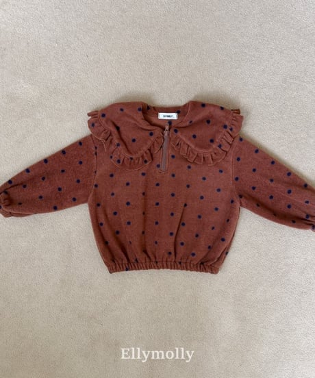 【ellymolly】Dot Sailor Sweatshirt
