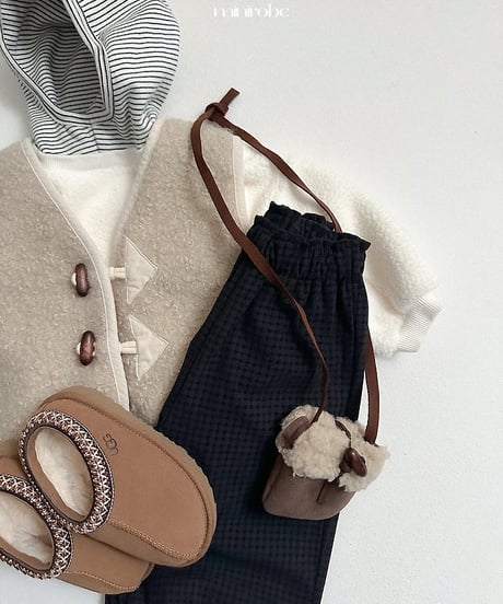 【minirobe】Dumble vest