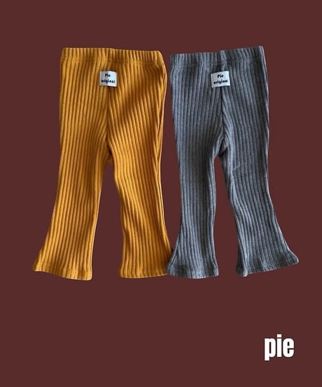 【pie】Banana Bootcut Pants