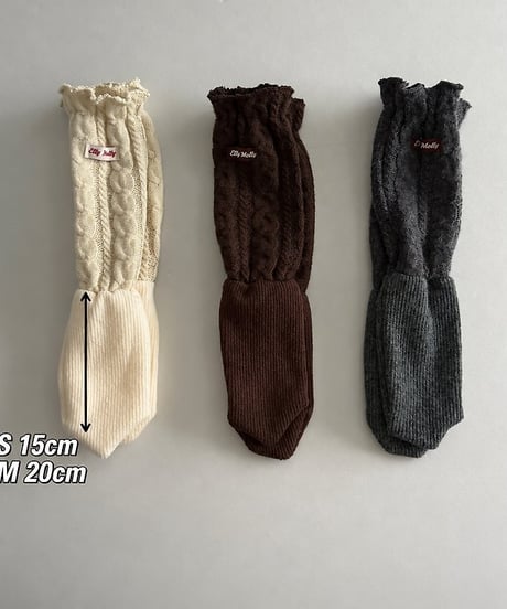 【ellymolly】Twist Wool Socks