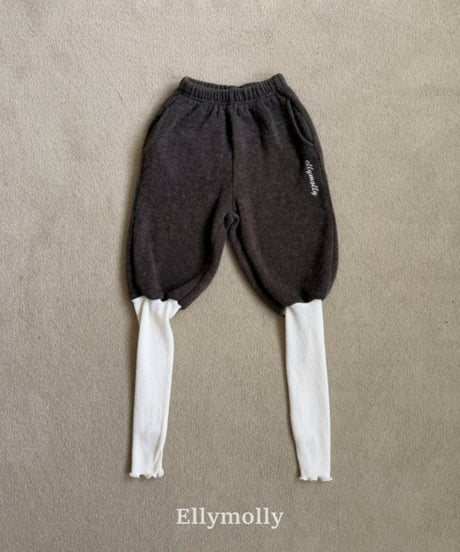 【ellymolly】Point Warmer Pants