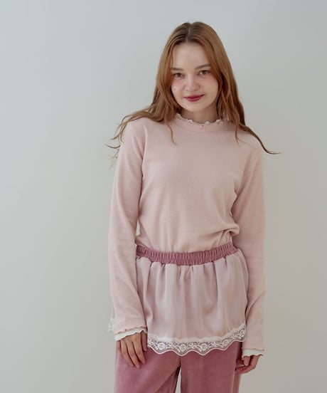 【momoann】Lily Turtleneck Tee