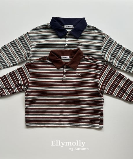 【ellymolly】Master Collar T-Shirt