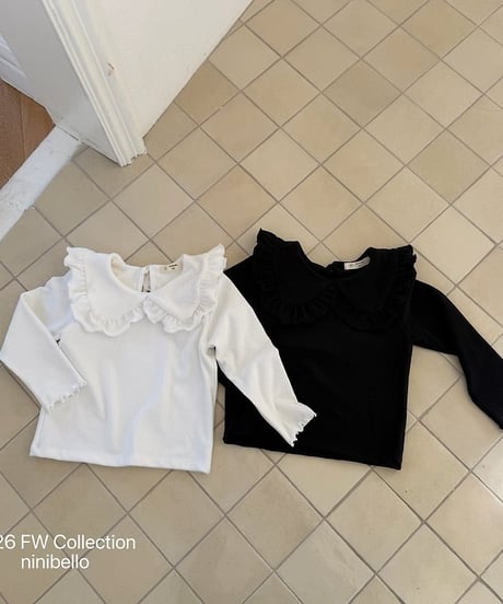 【ninibello】Mariel Collar Tee Bebe+ Kids