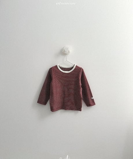 【atomeme】Arden Stripe T
