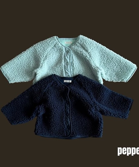 【pepper】Poodle Sherpa Jacket