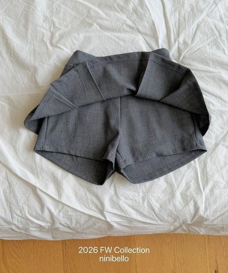 【ninibello】Rose Pleats Skirt