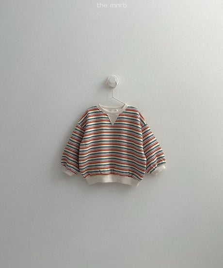 【minirobe】Rainbow sweatshirt