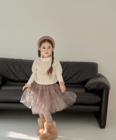 【momoann】Tulle Skirt Leggings