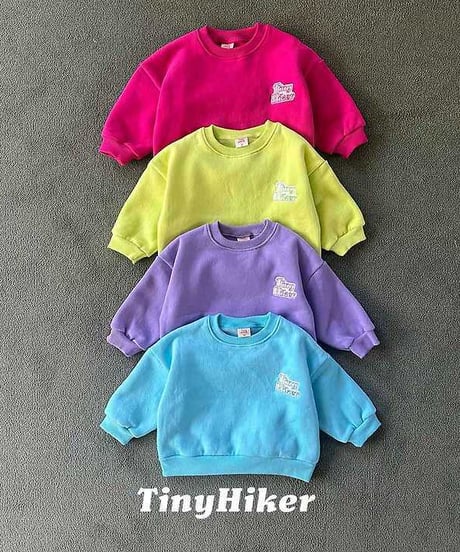 【tiny hiker】Tiny Embroidered Sweatshirt