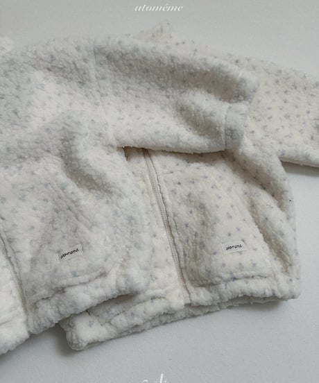 【atomeme】Teddy Zip-up