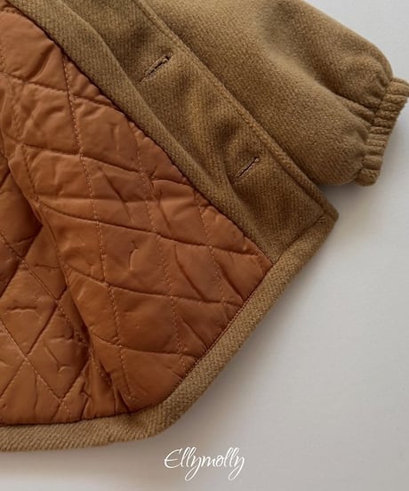 【ellymolly】Soft Wool Coat