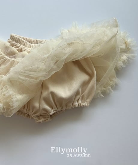 【ellymolly】Milky Tutu Skirt