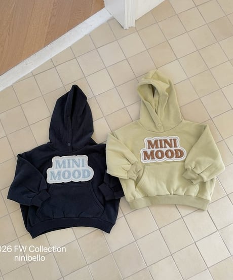 【ninibello】Mini Mood Hoodie