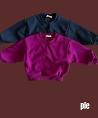 【pie】Pie Neck Sweatshirt