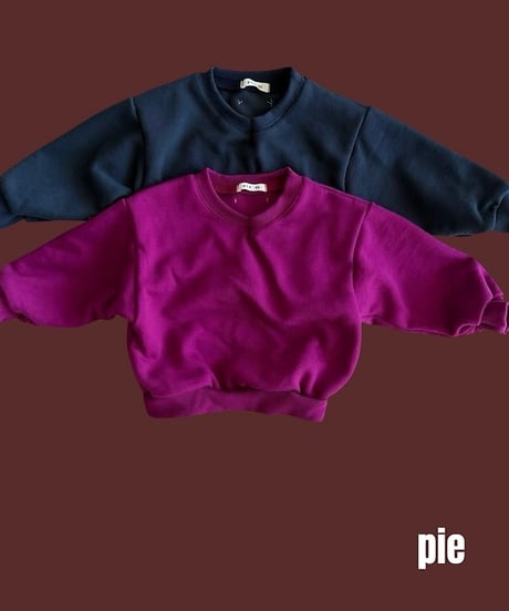 【pie】Pie Neck Sweatshirt