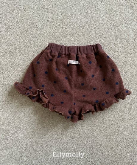 【ellymolly】Dot Frill Pants