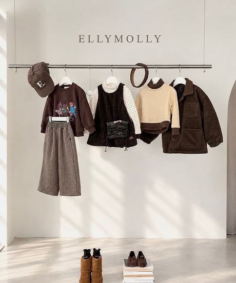 【ellymolly】Soft Wool Coat