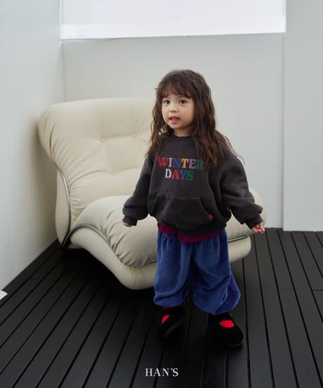 【hans】Tok Tok Velour Pants