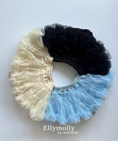 【ellymolly】Milky Tutu Skirt