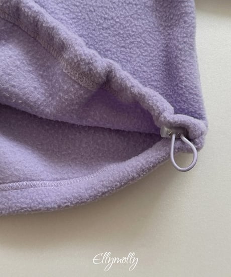 【ellymolly】Pommely High Neck Sweatshirt