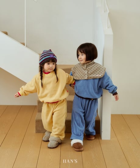 【hans】Terry Fleece Pants