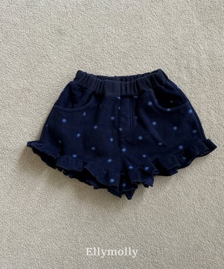 【ellymolly】Dot Frill Pants