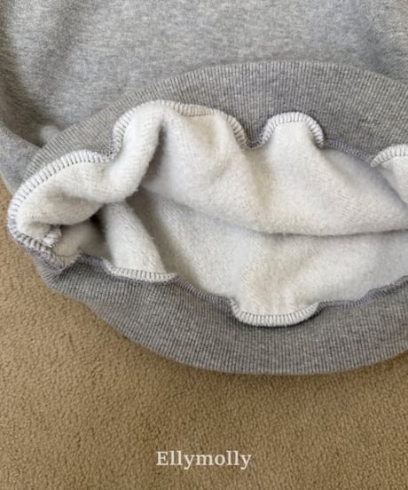 【ellymolly】Crew Stripe Sweatshirt