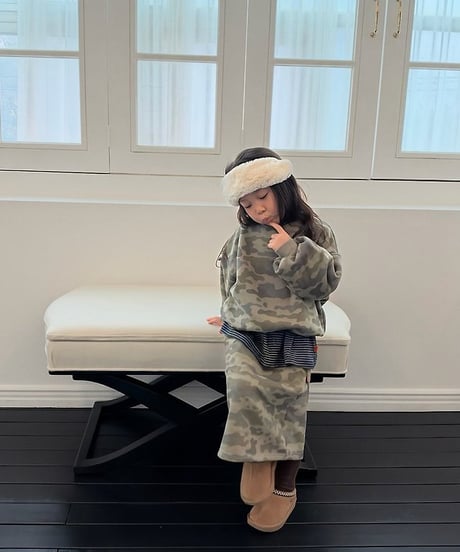 【cantuccistudio】Prim Camo Sweatshirt