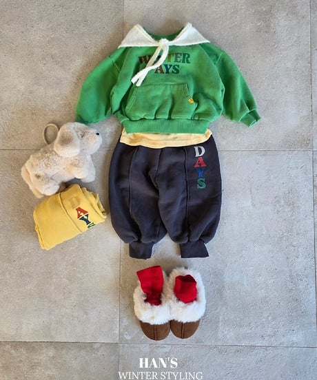【hans】Winter Day Pants