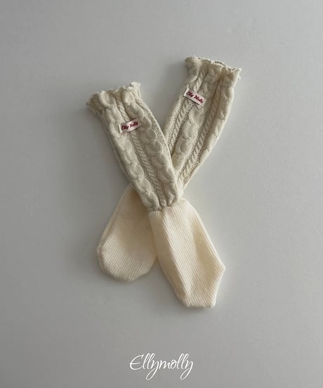 【ellymolly】Twist Wool Socks