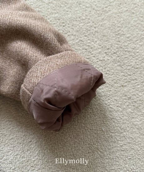 【ellymolly】Fine Long Wool Coat