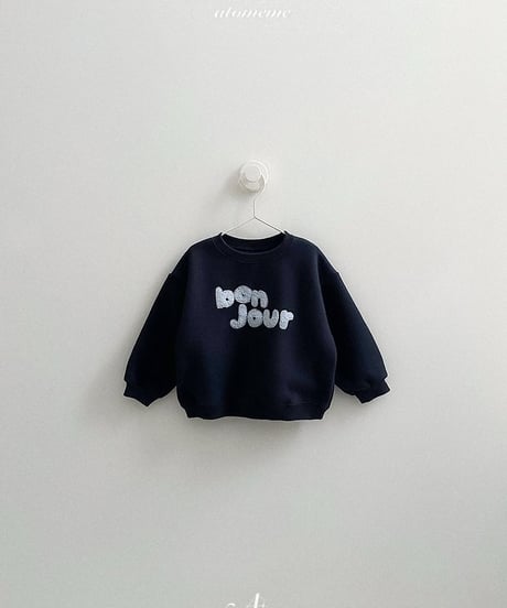【atomeme】Bonjour Sweatshirt