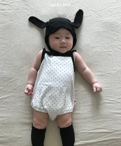 【lalaland】bebe heart dot suit