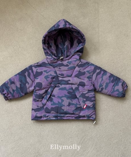 【ellymolly】Camo Padded Hoodie