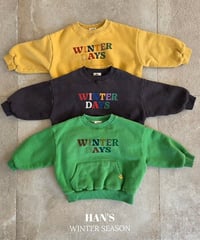 【hans】Winter Sweatshirt