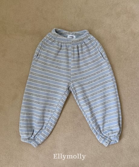 【ellymolly】Gray Heart Jogger Pants